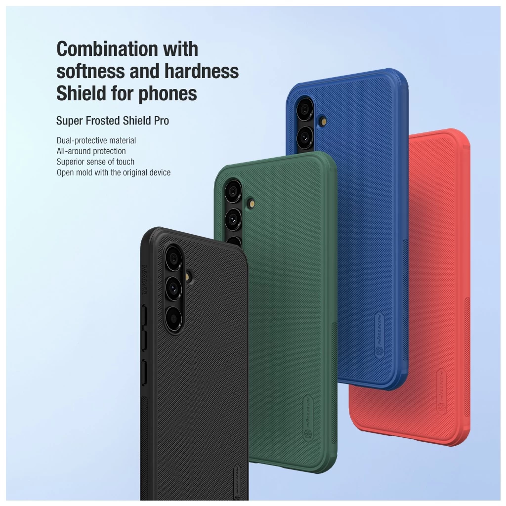 Nillkin Super Frosted PRO hátsó tok Samsung Galaxy A54 5G készülékhez fekete