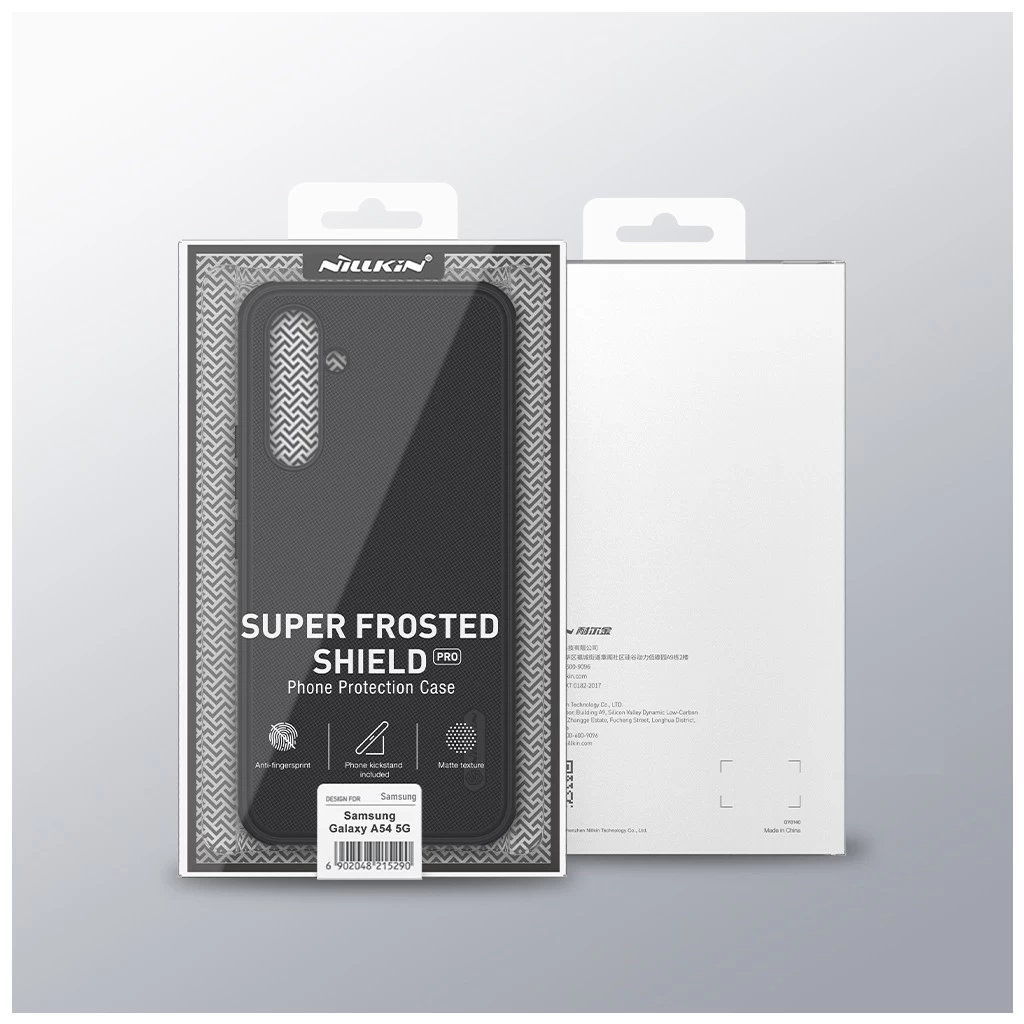 Nillkin Super Frosted PRO hátsó tok Samsung Galaxy A54 5G készülékhez fekete