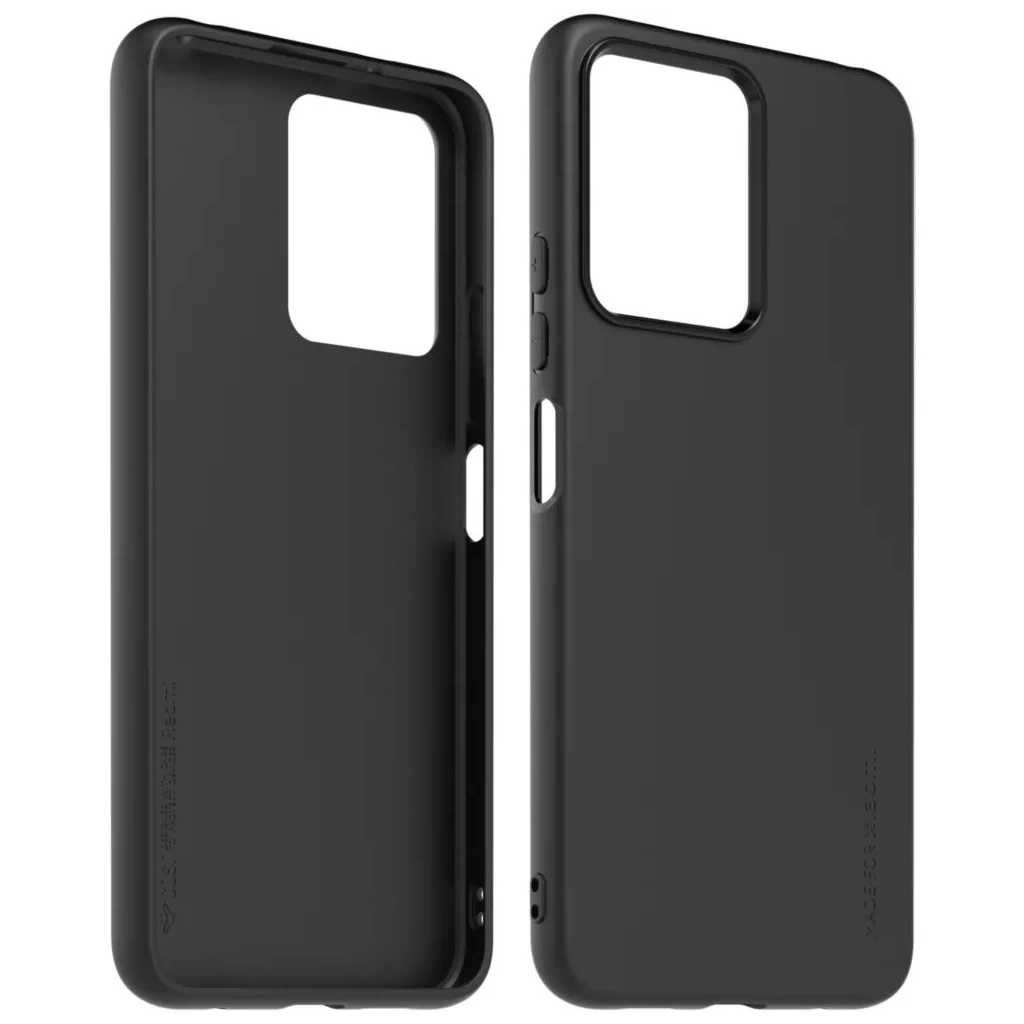 Xiaomi számára készült TPU tok Xiaomi Redmi Note 12 4G készülékhez fekete