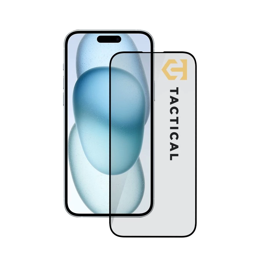 Tactical Glass Shield 5D for Apple iPhone 15 Plus/16 Plus készülékhez fekete