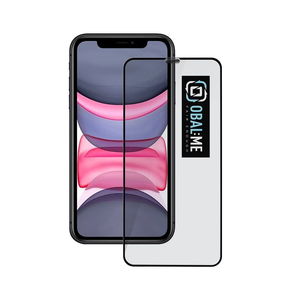 OBAL:ME 5D üveg kijelzővédő Apple iPhone 11 Pro Max/XS Max készülékhez fekete