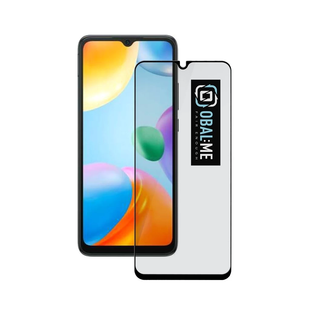 OBAL:ME 5D üveg kijelzővédő Xiaomi Redmi 10C készülékhez fekete OBAL:ME 5D üveg kijelzővédő Xiaomi Redmi 10C készülékhez fekete