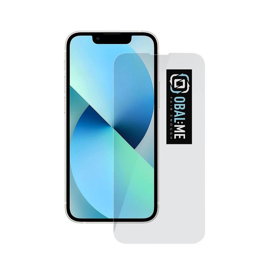 OBAL:ME 2.5D üveg kijelzővédő Apple iPhone 13 mini készülékhez átlátszó
