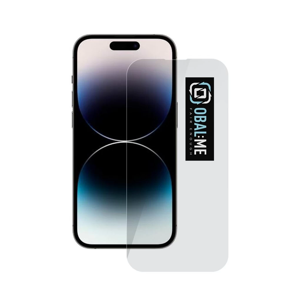 OBAL:ME 2.5D üveg kijelzővédő Apple iPhone 14 Pro készülékhez, átlátszó