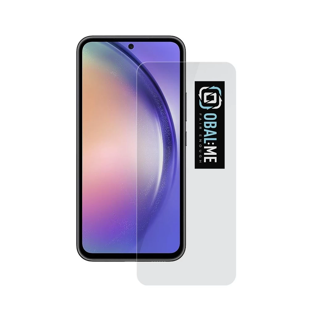 OBAL:ME 2.5D üveg kijelzővédő Samsung Galaxy A54 5G készülékhez átlátszó