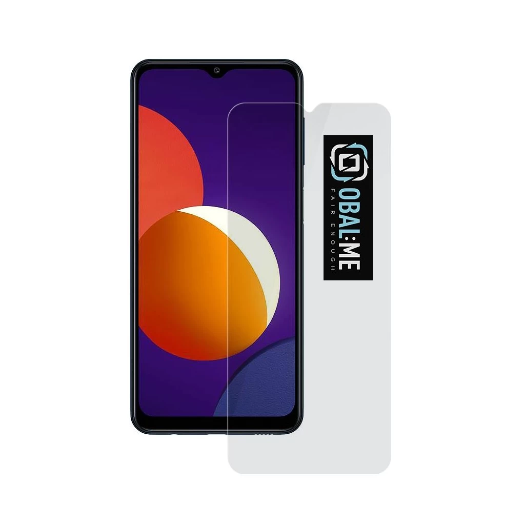 OBAL:ME 2.5D kijelzővédő Samsung Galaxy M12/A32 5G/A12/A02s készülékhez, átlátszó