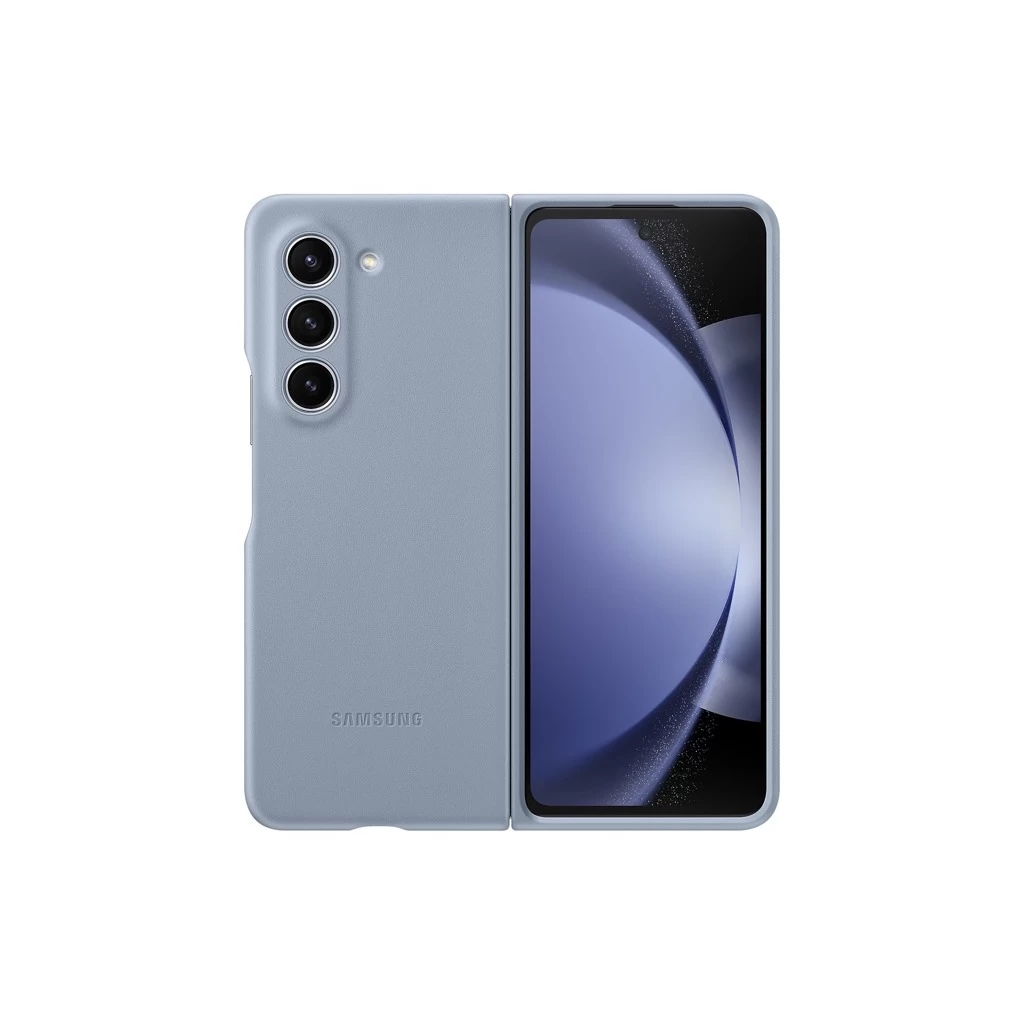 EF-VF946PLE Samsung bőr tok (Eco) Samsung Galaxy Z Fold 5 készülékhez jégkék