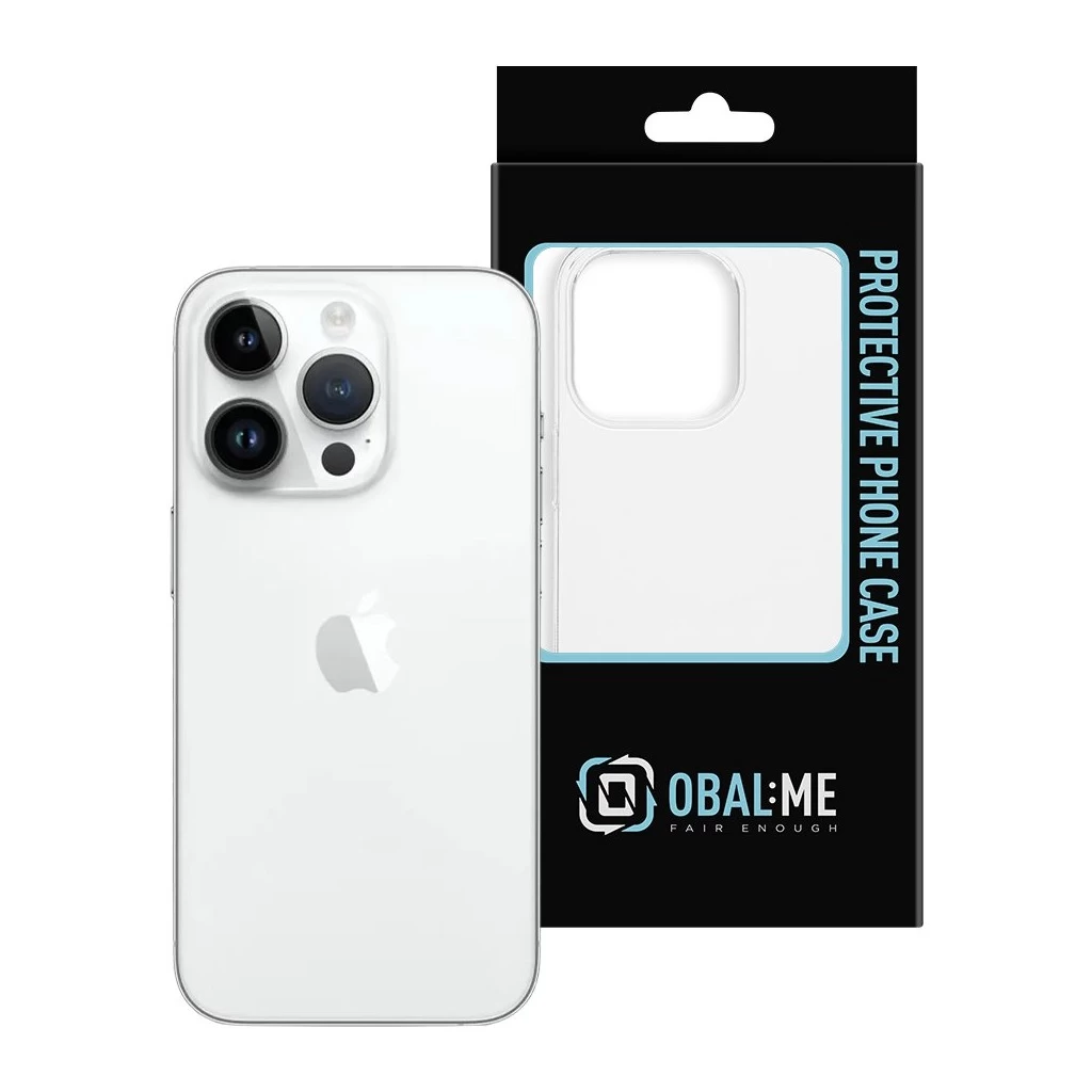 OBAL:ME TPU tok Apple iPhone 14 Pro készülékhez, átlátszó