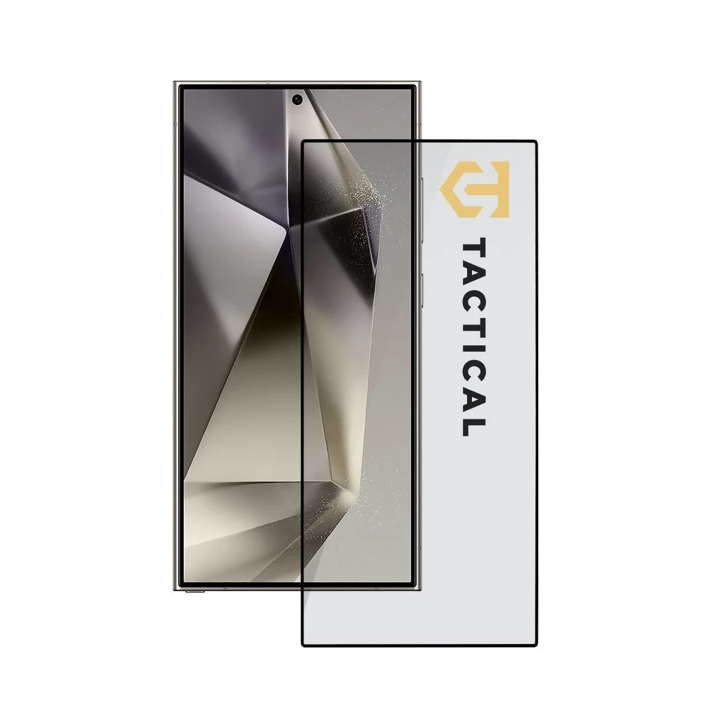 Tactical Glass Shield 5D Samsung Galaxy S24 Ultra készülékhez fekete