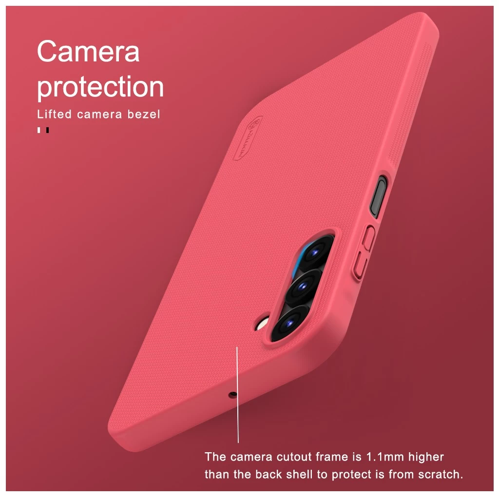 Nillkin Super Frosted háttalitok a Samsung Galaxy A15 5G készülékhez fekete