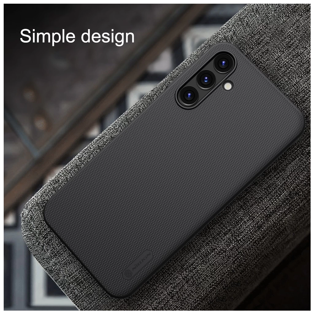 Nillkin Super Frosted hátsó tok Samsung Galaxy A15 5G készülékhez paáva kék