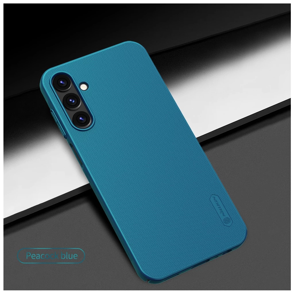 Nillkin Super Frosted hátsó tok Samsung Galaxy A15 5G készülékhez paáva kék