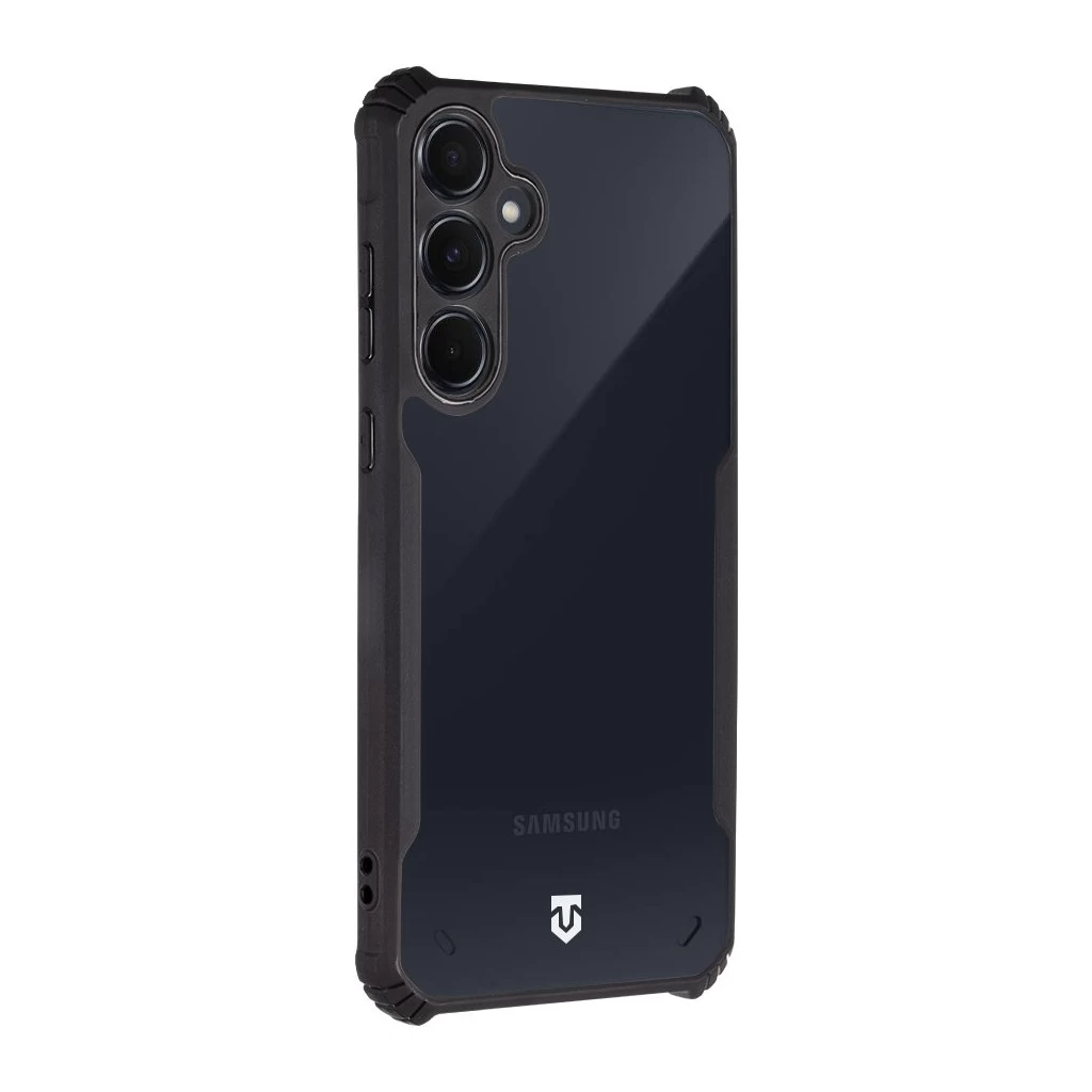 Tactical Quantum Stealth tok for Samsung Galaxy A55 5G készülékhez átlátszó/fekete