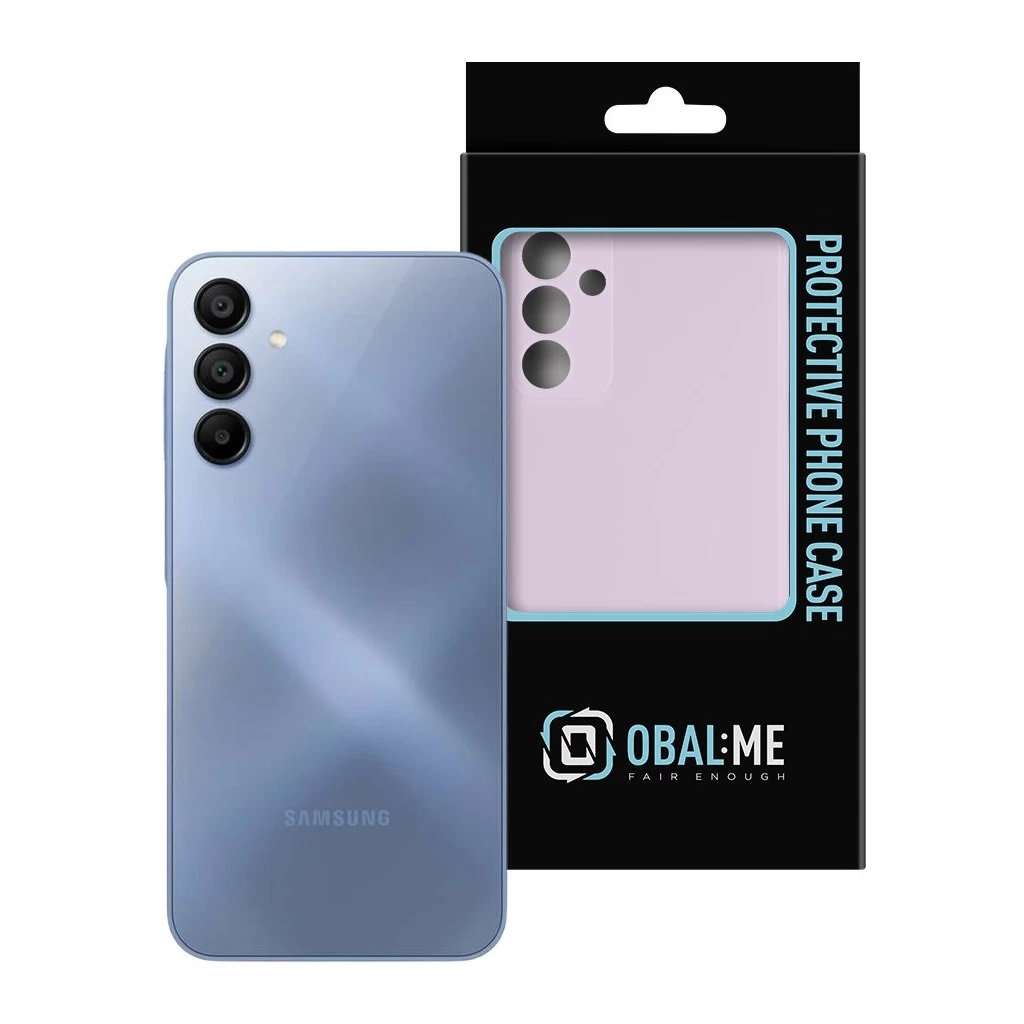 OBAL:ME Matte TPU tok Samsung Galaxy A15 4G/5G készülékhez lila