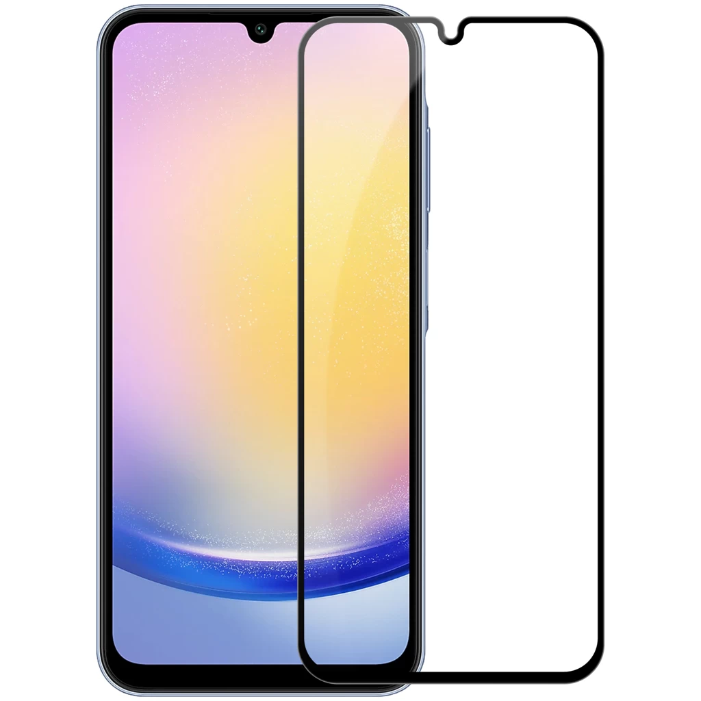 Nillkin edzett üveg 2.5D CP+ PRO kijelzővédő Samsung Galaxy A25 5G készülékhez fekete