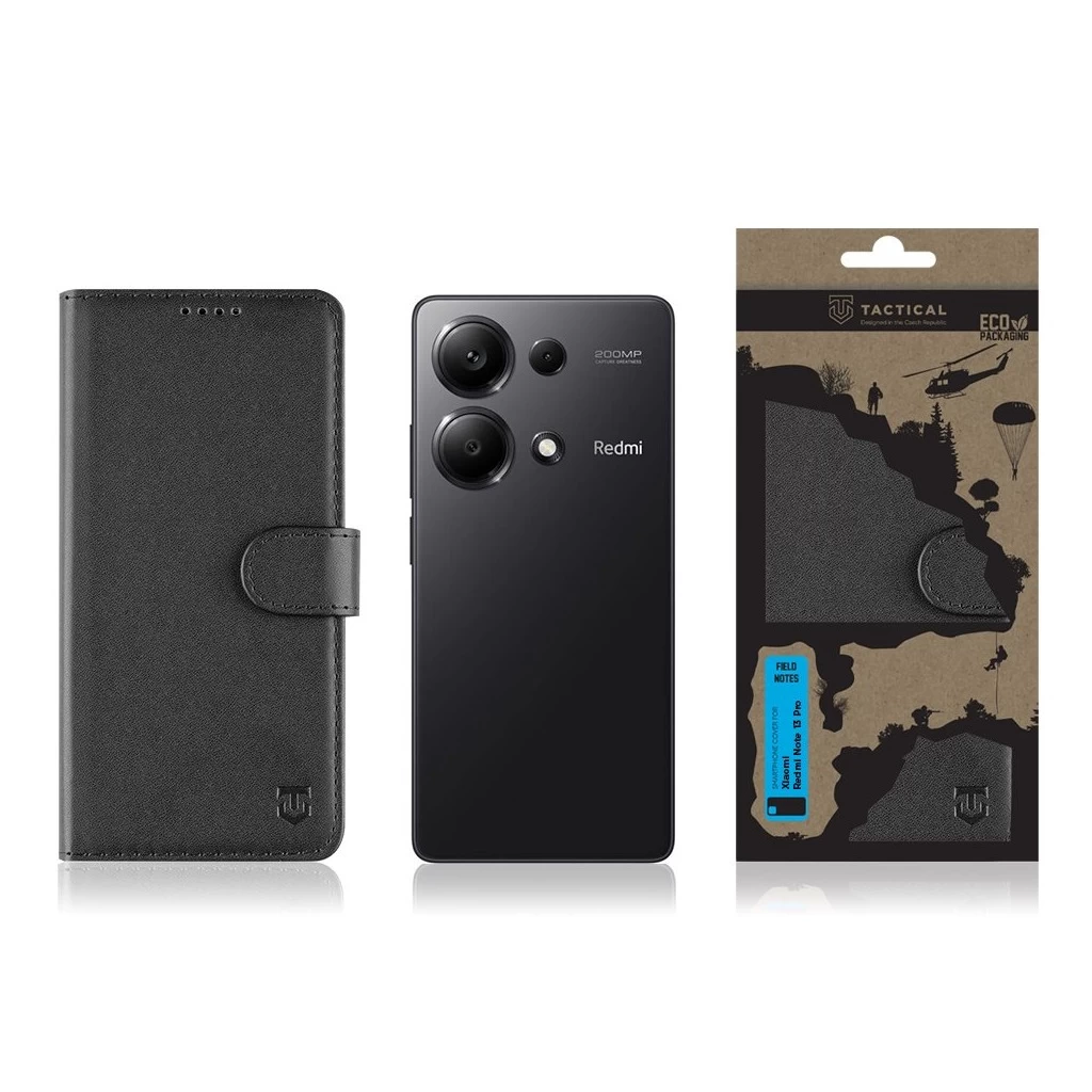Tactical Field Notes Xiaomi Redmi Note 13 Pro 5G/Poco X6 5G készülékhez fekete