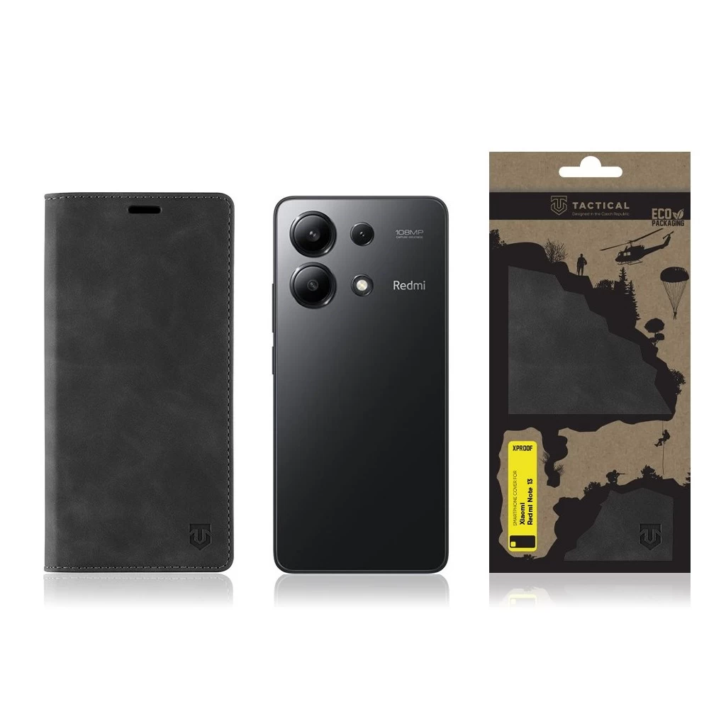 Tactical Xproof tok, Xiaomi Redmi Note 13 5G készülékhez, Black Hawk