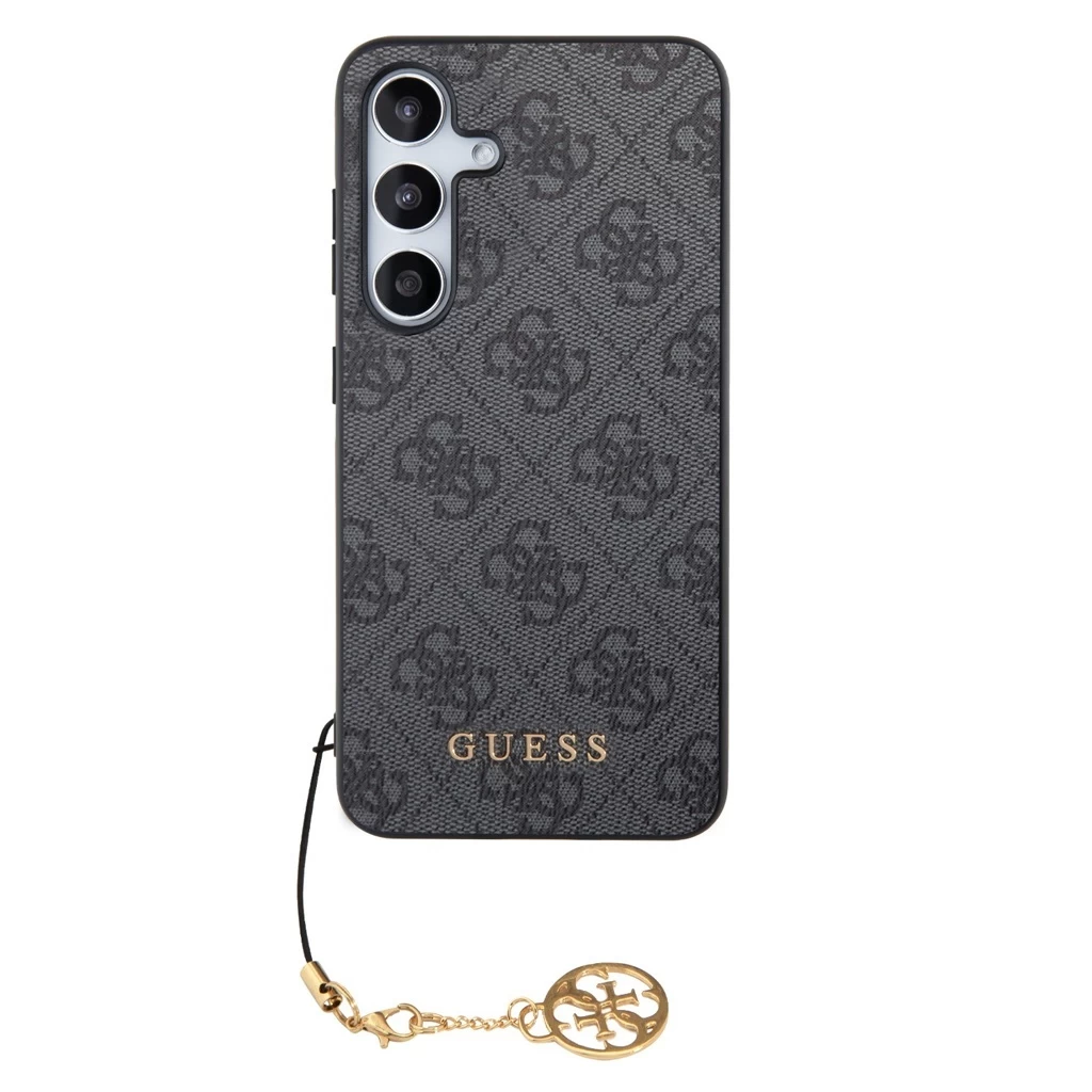Guess 4G Charm tok Samsung Galaxy S24 készülékhez szürke
