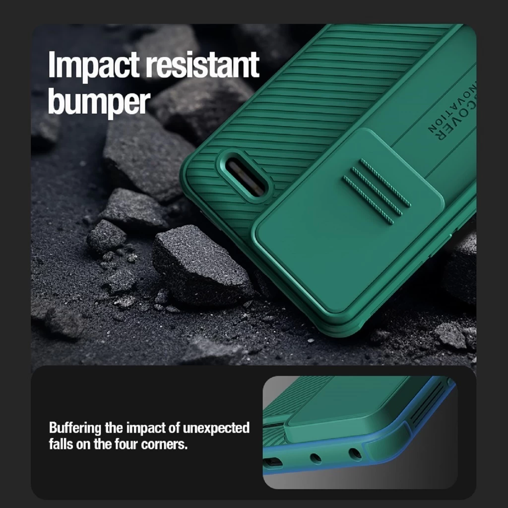 Nillkin CamShield PRO kemény tok Xiaomi Redmi Note 13 Pro+ 5G készülékhez fekete