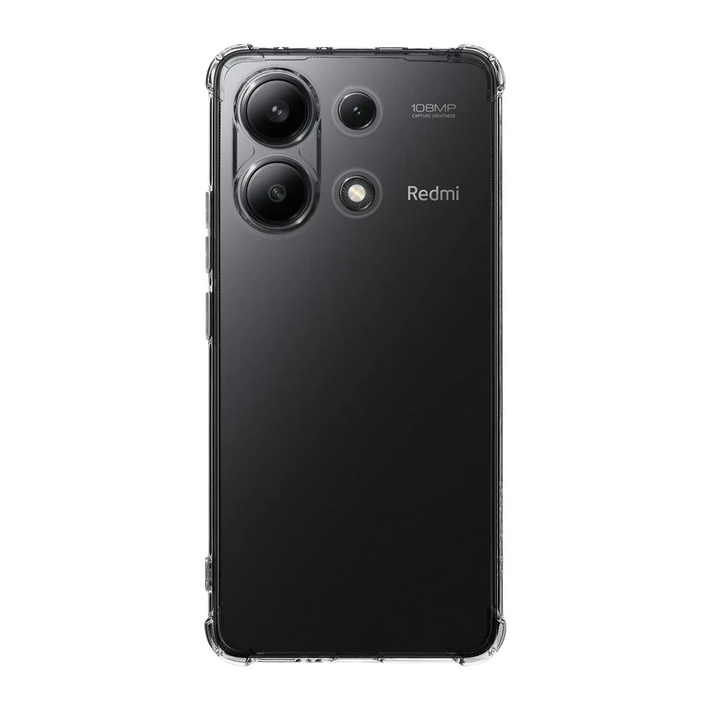 Tactical TPU Plyo tok Xiaomi Redmi Note 13 4G készülékhez átlátszó