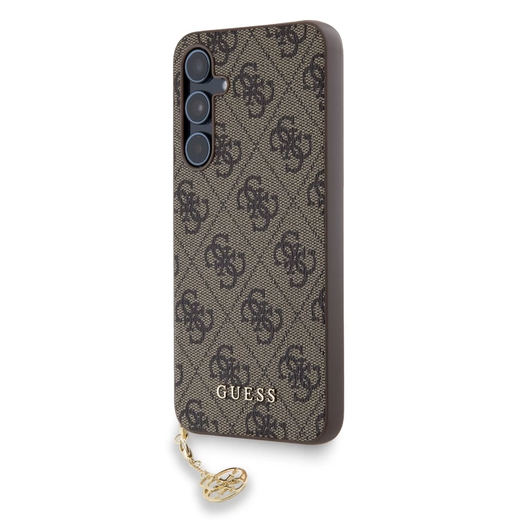 Guess 4G Charm tok Samsung Galaxy A55 készülékhez barna