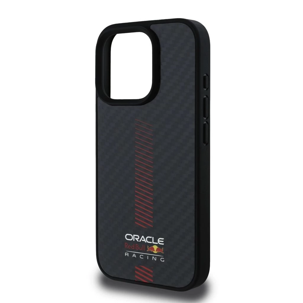 Red Bull Carbon Powerbar MagSafe tok iPhone 16 Pro Max készülékhez fekete