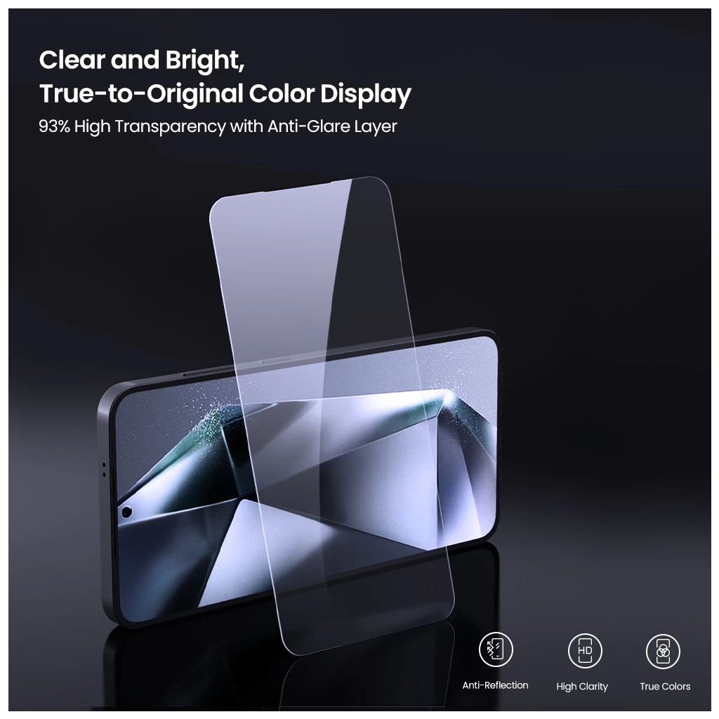 Nillkin Tempered Glass üvegfólia 0.2mm H+ PRO 2.5D Samsung Galaxy S25 készülékhez (applikátorral)