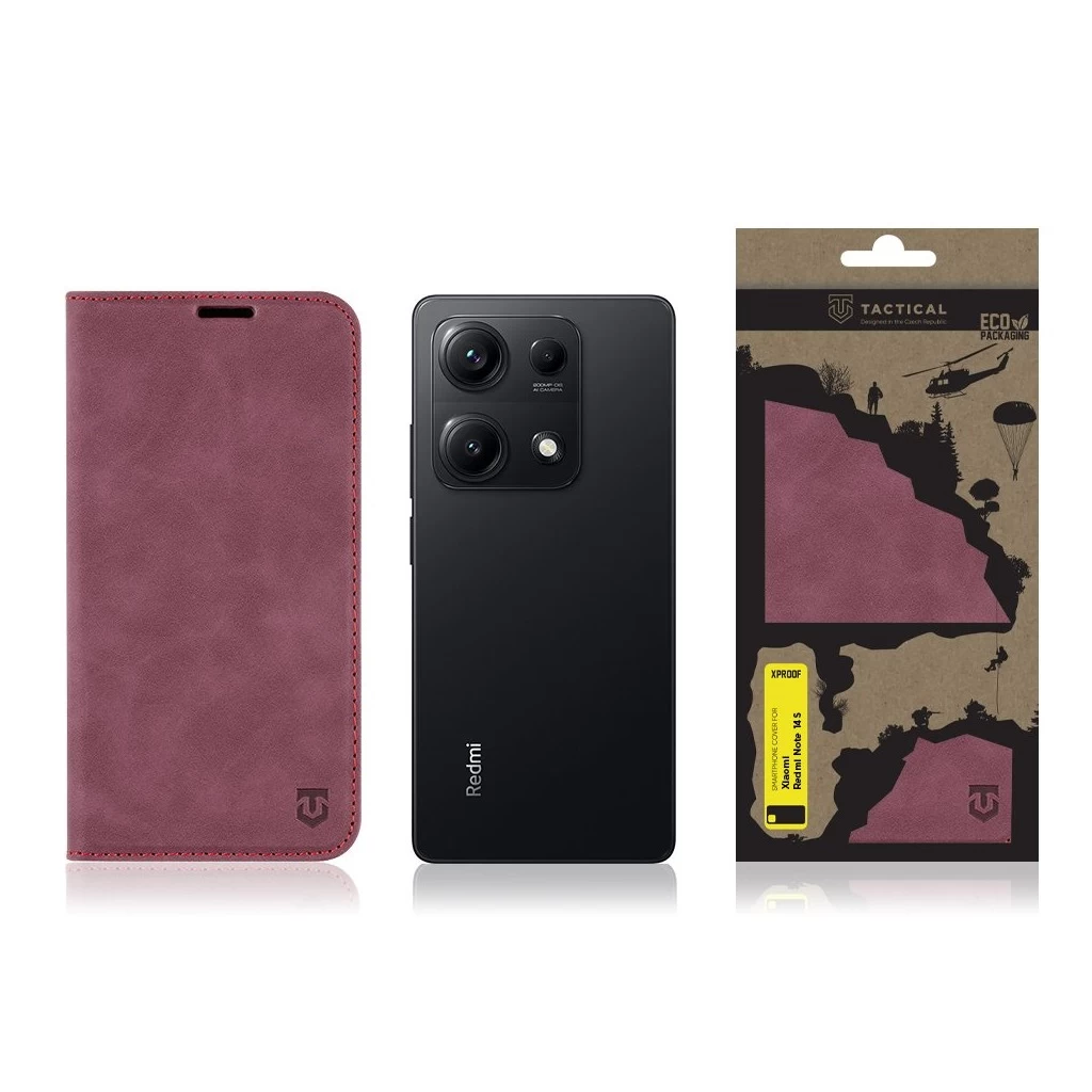 Tactical Xproof Xiaomi Redmi Note 14S készülékhez tok Red Beret