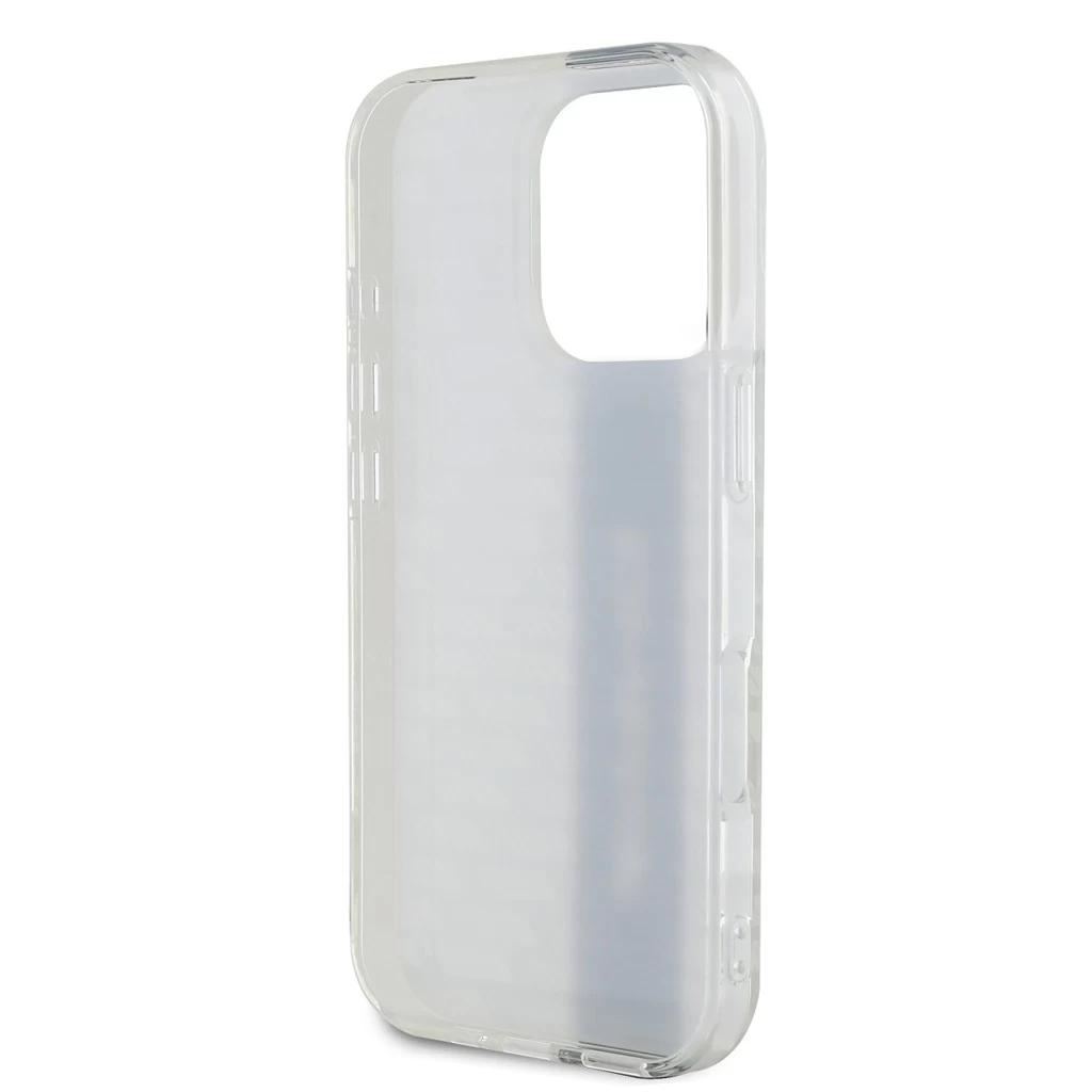 AMG Carbon Pattern tok iPhone 16 Pro Max készülékhez fehér