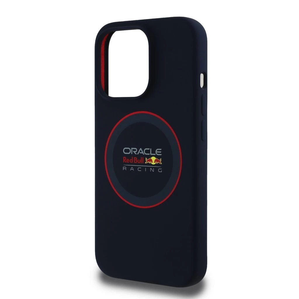 Red Bull Silicone Red Ring MagSafe tok iPhone 14 Pro készülékhez tengerészkék