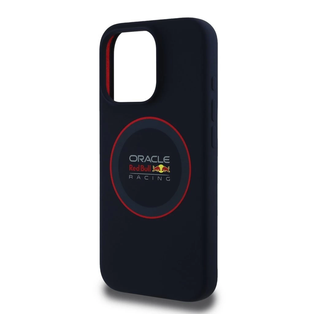 Red Bull Silicone Red Ring MagSafe tok iPhone 15 Pro készülékhez tengerészkék