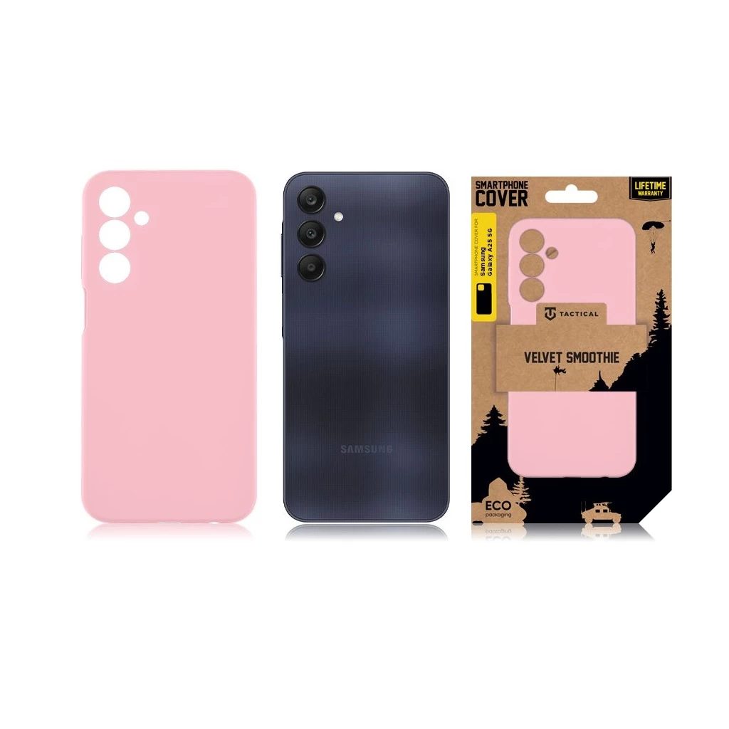 Tactical Velvet Smoothie tok Samsung Galaxy A25 5G készülékhez Pink Panther
