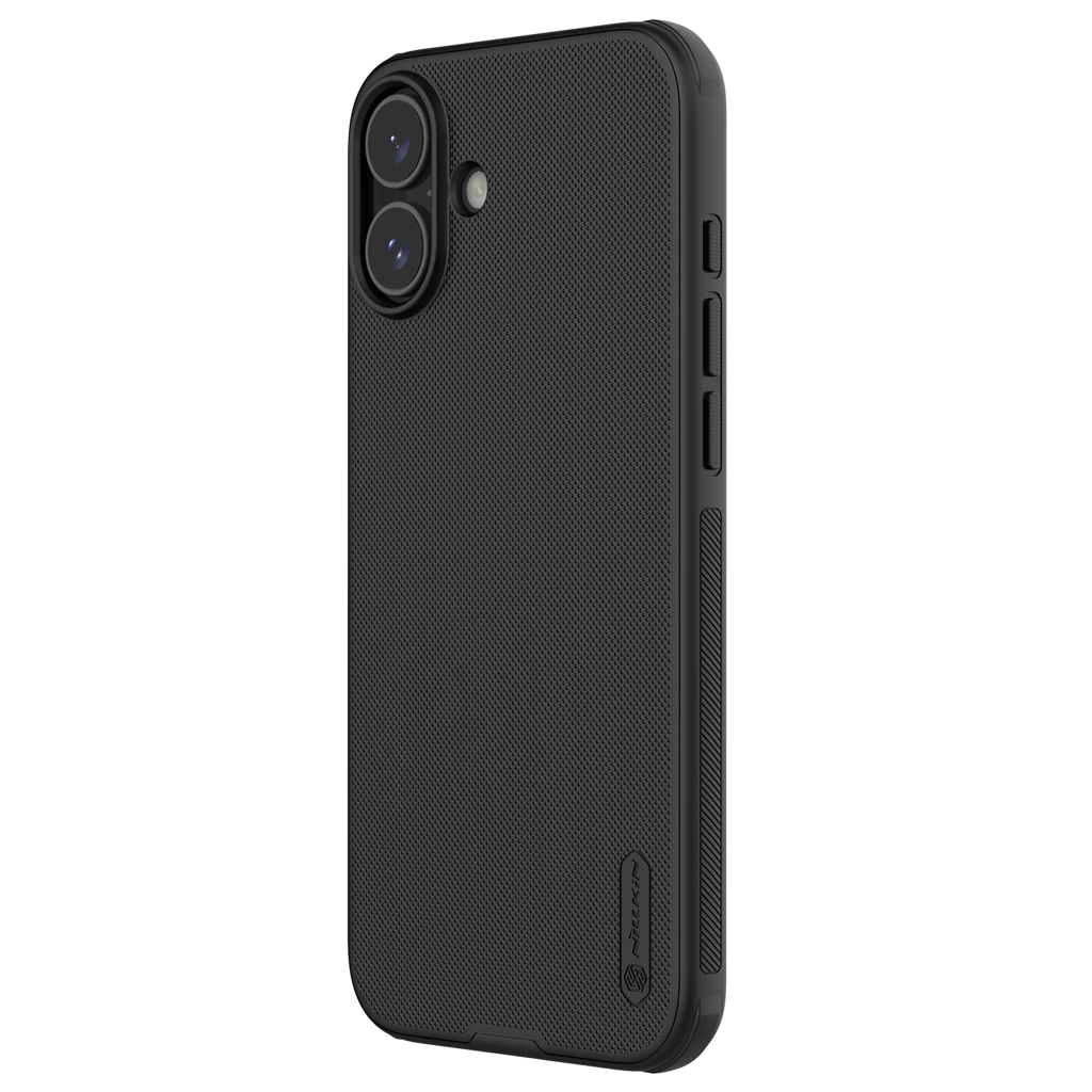 Nillkin Super Frosted PRO Magnetic tok Apple iPhone 16 készülékhez fekete