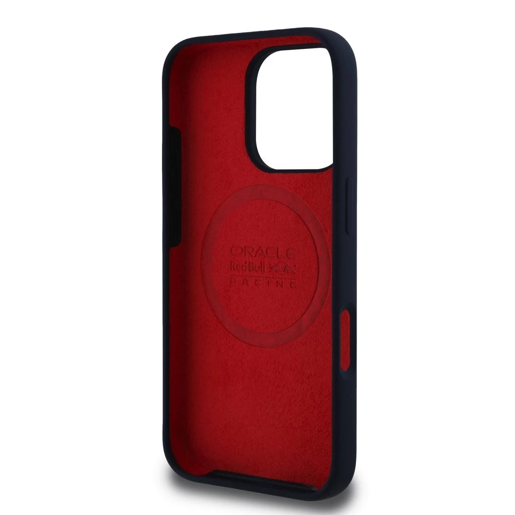 Red Bull Silicone Red Ring MagSafe tok iPhone 16 Pro Max készülékhez tengerészkék