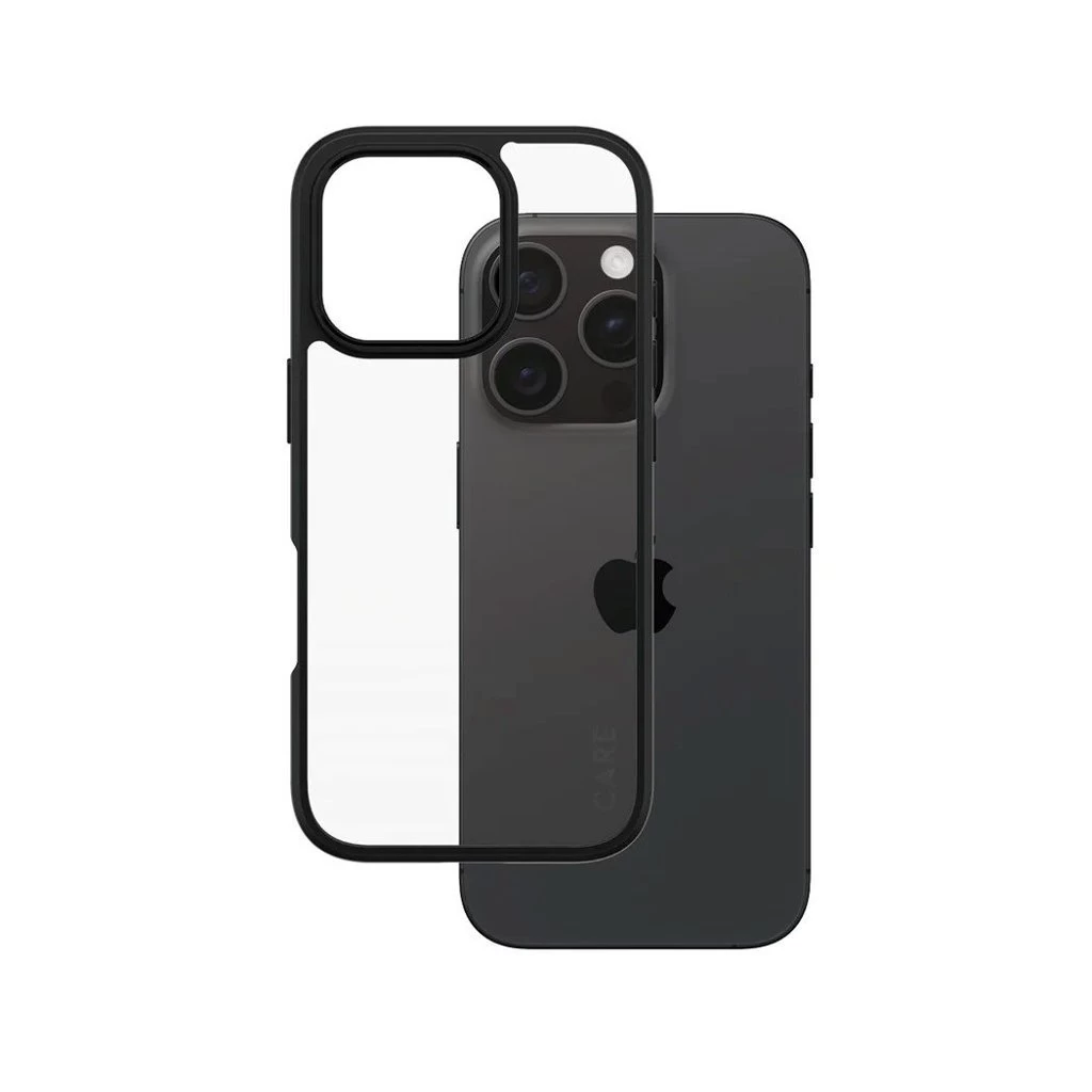 Care By PanzerGlass Urban Combat tok Apple iPhone 16 Pro készülékhez fekete
