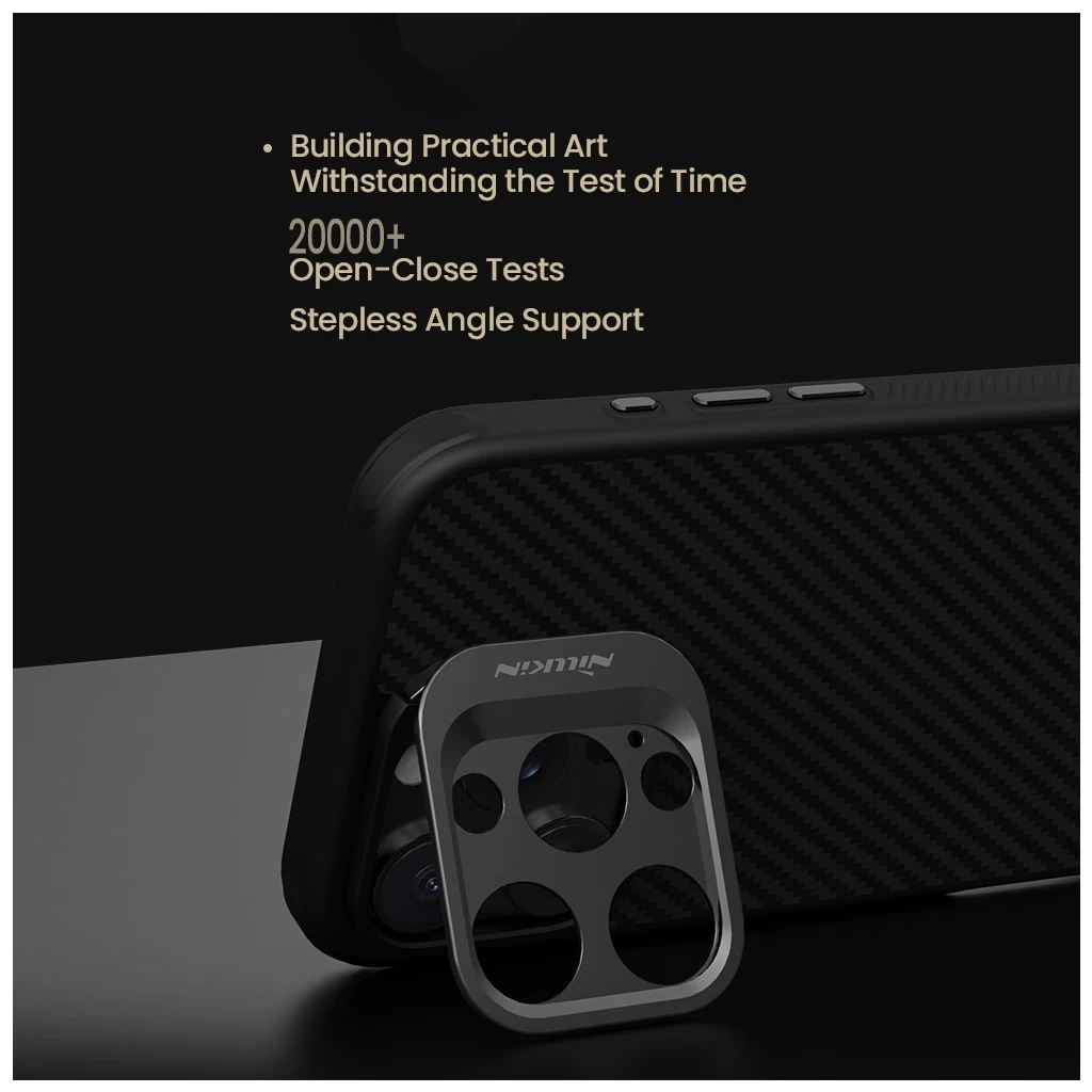 Nillkin CarboProp Aramid mágneses tok Apple iPhone 16 Pro készülékhez fekete