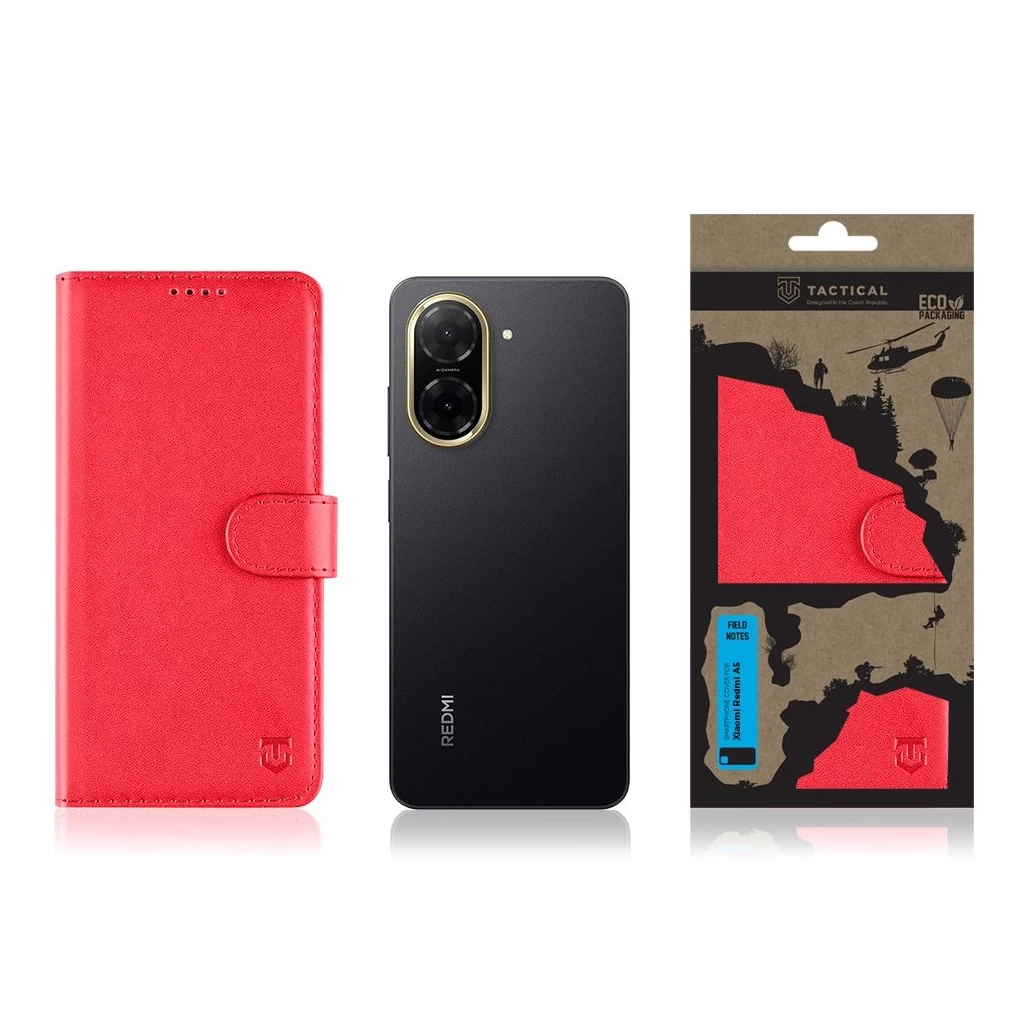 Tactical Field Notes Xiaomi Redmi A5 4G készülékhez piros