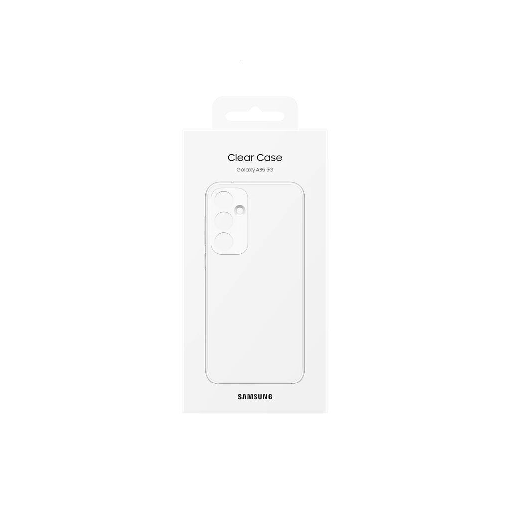 EF-QA356CTE Samsung Clear Cover Galaxy A35 5G készülékhez átlátszó (Sérült csomagolás)