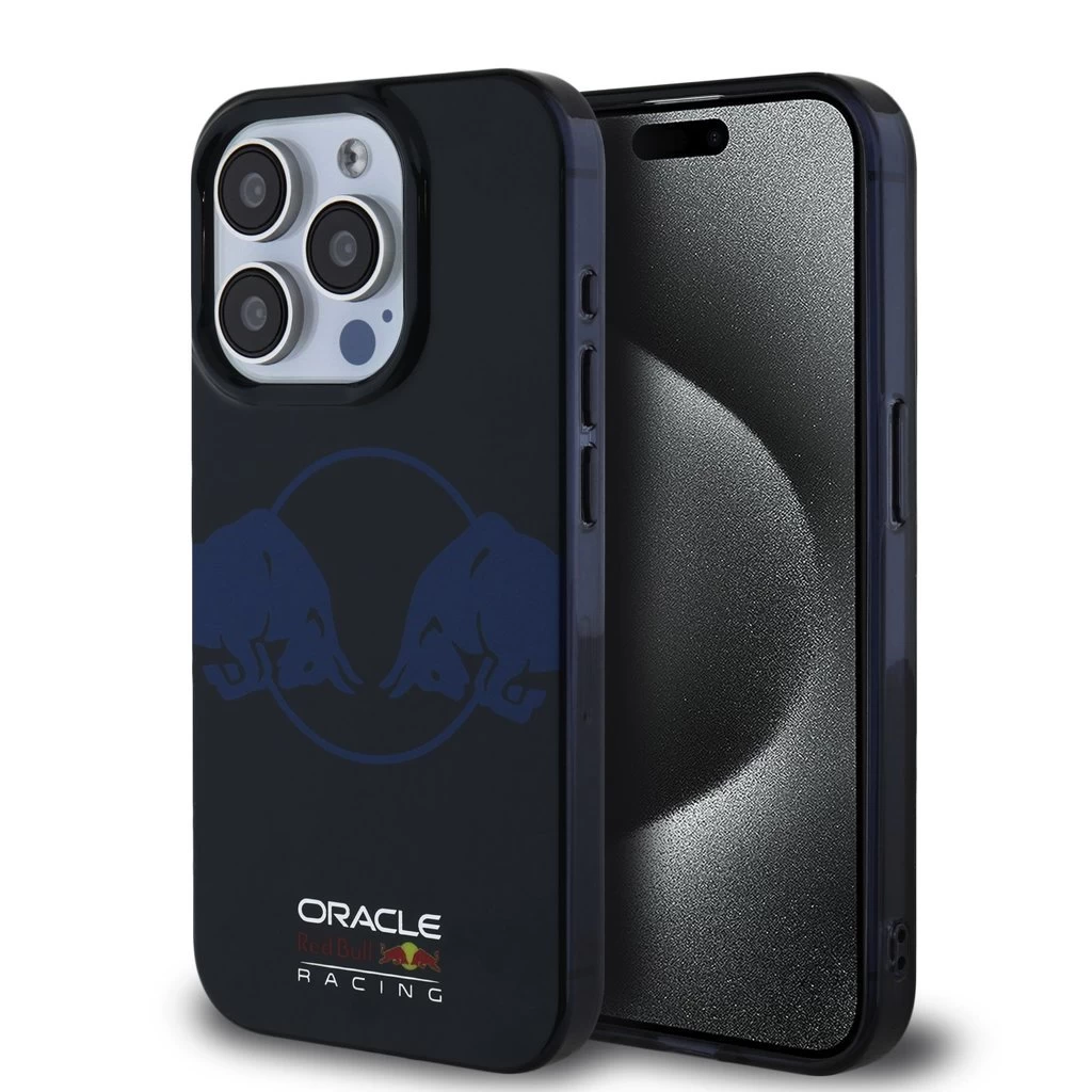 Red Bull PC/TPU Two Bulls Magsafe tok iPhone 15 Pro Max készülékhez tengerészkék