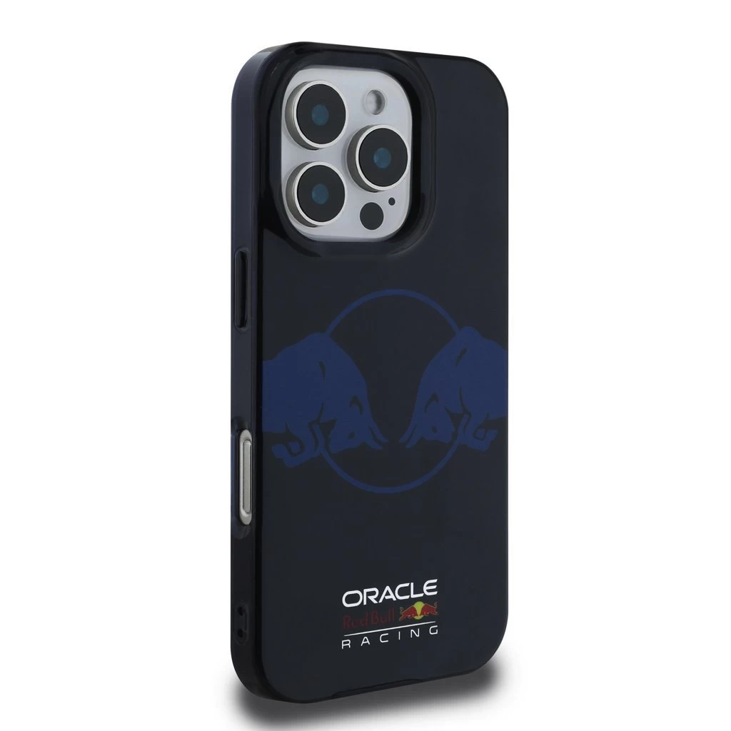 Red Bull PC/TPU Two Bulls Magsafe tok iPhone 16 Pro Max készülékhez tengerészkék