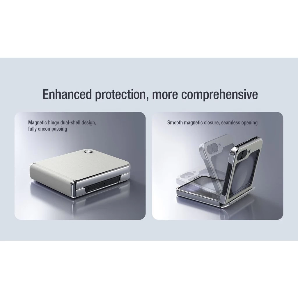 Nillkin CamShield Flip tok Samsung Galaxy Z Flip 6 készülékhez fekete