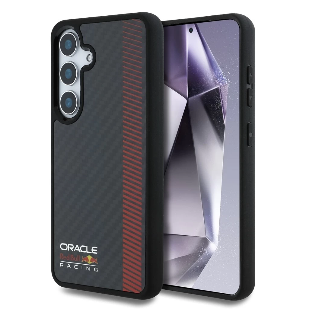 Red Bull Carbon Powerbar MagSafe tok iPhone, Samsung Galaxy S25 készülékhez fekete