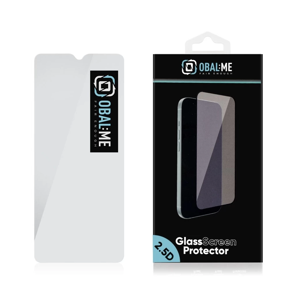 OBAL:ME 2.5D üvegkijelzővédő Xiaomi Redmi 14C 4G, Poco C75, Poco M7 5G készülékhez – átlátszó
