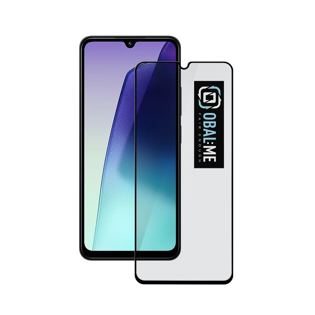 OBAL:ME 5D üvegfólia Xiaomi Redmi 14C 4G/Poco C75/Poco M7 5G készülékhez fekete