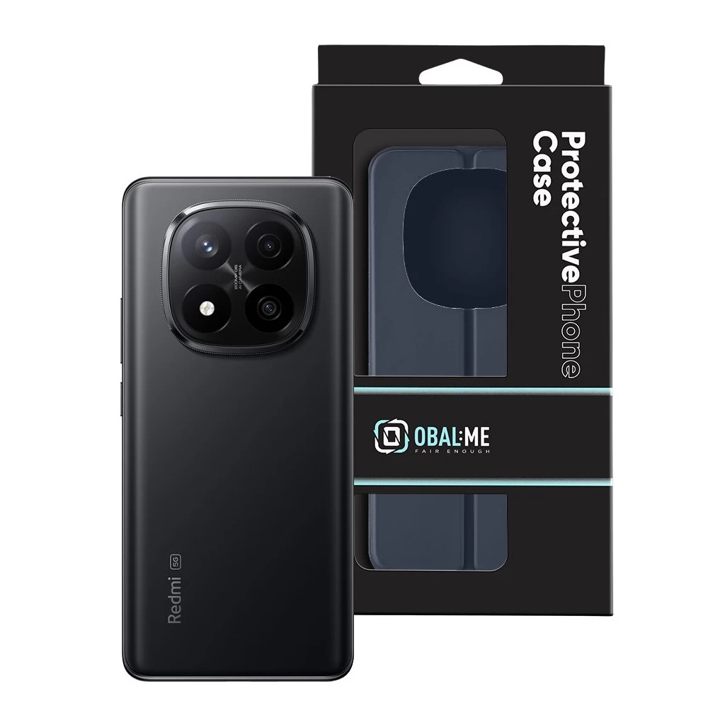 OBAL:ME SmoothTouch tok Xiaomi Redmi Note 14 Pro+ 5G készülékhez sötétkék
