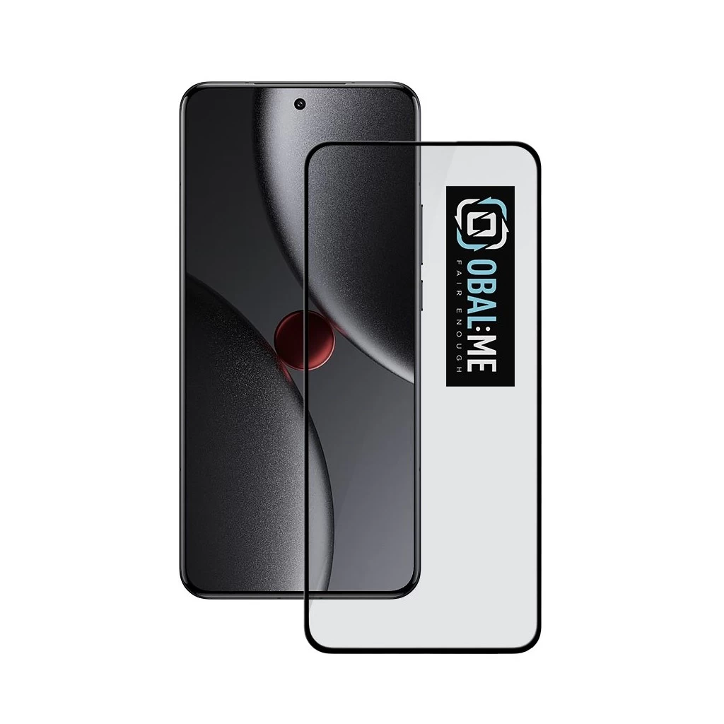 OBAL:ME 5D üveg kijelzővédő Xiaomi 15 Ultra készülékhez fekete