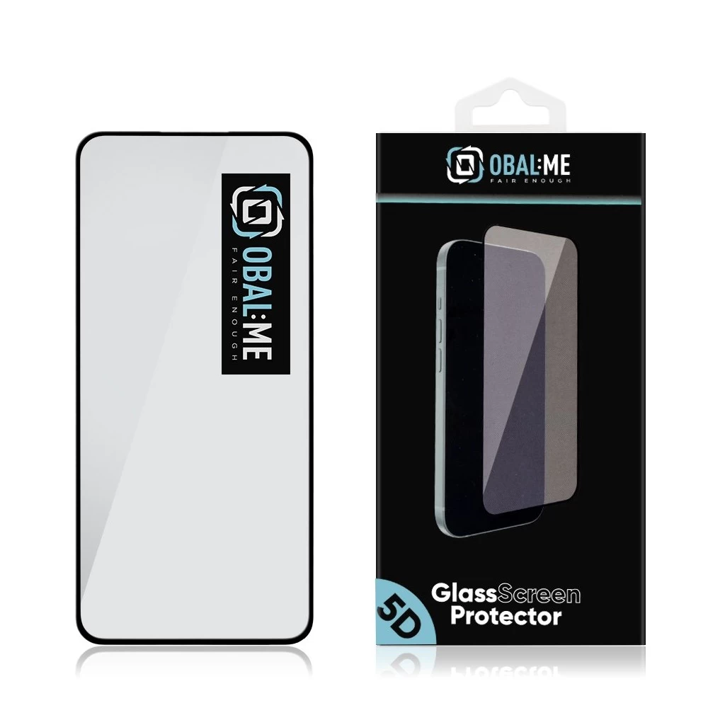 OBAL:ME 5D üveg kijelzővédő Xiaomi 15 Ultra készülékhez fekete