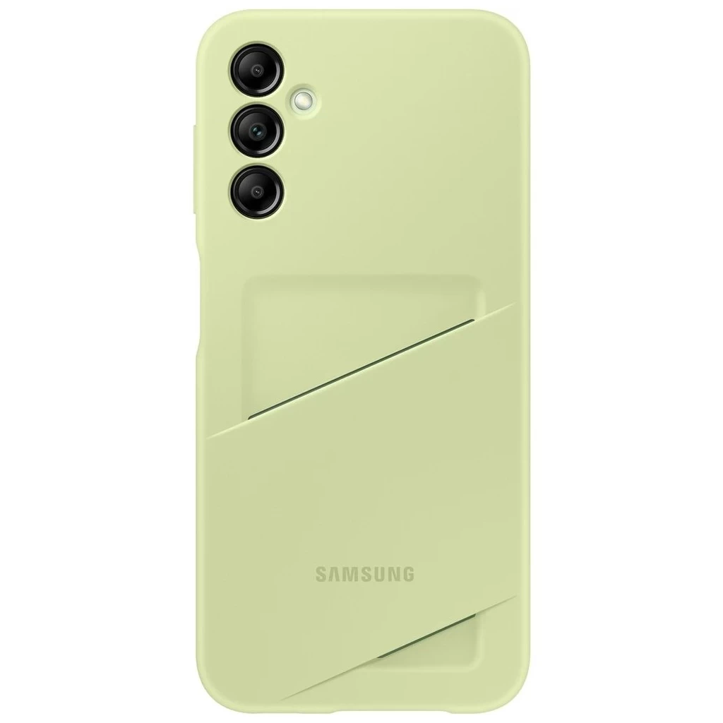 EF-OA346TGE Samsung kártya nyílás tok Galaxy A34 5G készülékhez lime zöld (Sérült csomagolás)
