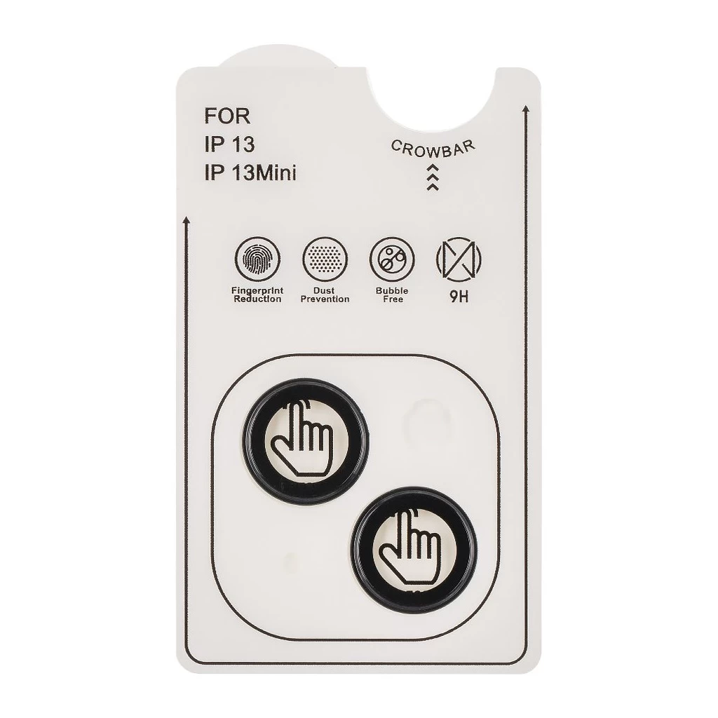 OBAL:ME lencsevédő Apple iPhone 13/13 Mini készülékhez fekete