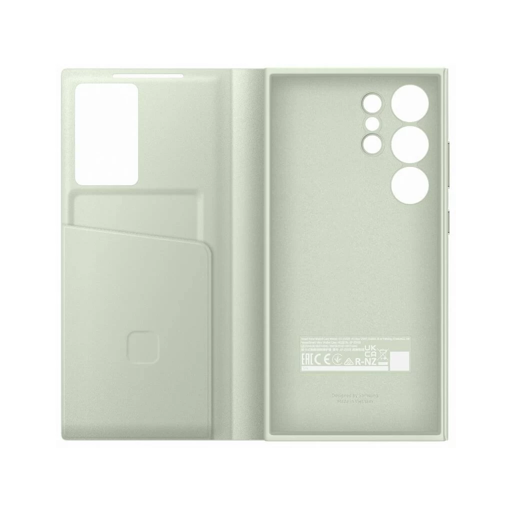 EF-ZS928CGE Samsung Smart View tok Samsung Galaxy S24 Ultra készülékhez világos zöld (Sérült csomagolás)